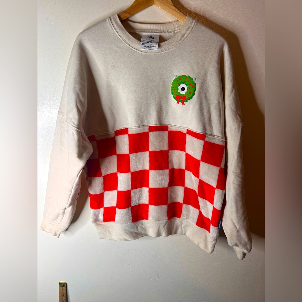 DISNEY PIXAR 2022 CHRISTMAS CHECKERED SPIRIT JERSEY